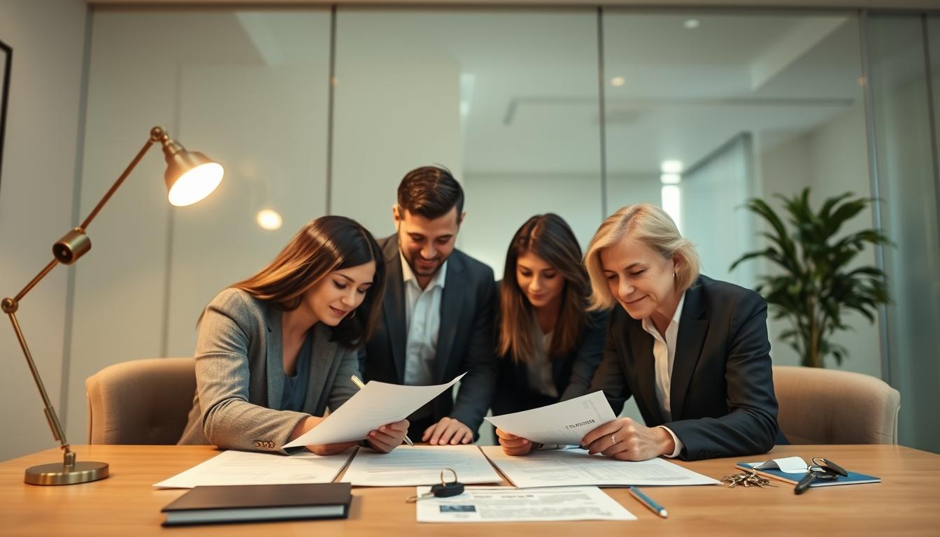 Privacy and information handling for property transaction support